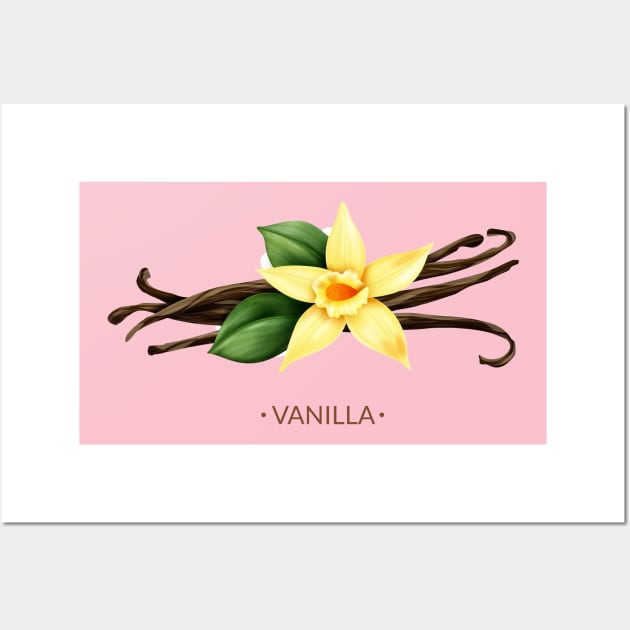 Vanilla Wall Art by Mako Design 